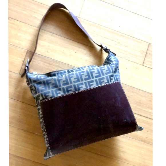 Fendi Handbags - ONE DAY SALE PRICE AUTHENTIC FENDI ZUCCA HANDBAG